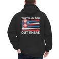 That's My Son Out There Baseball Dad For Men 4th Of July Men Men's Hoodie Back Print That's My Son Out There Baseball Dad For Men 4th Of July Men Men's Hoodie Back Print