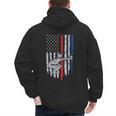 Vintage Baseball US Flag Tee Baseball Dad Player Coach Men's Hoodie Back Print Vintage Baseball US Flag Tee Baseball Dad Player Coach Men's Hoodie Back Print