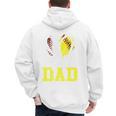 Ball Dad Softball Baseball Dad Fathers Day Premium Men's Hoodie Back Print Ball Dad Softball Baseball Dad Fathers Day Premium Men's Hoodie Back Print