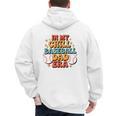 Baseball In My Chill Baseball Dad Era Retro Bright Vibes Men's Hoodie Back Print Baseball In My Chill Baseball Dad Era Retro Bright Vibes Men's Hoodie Back Print