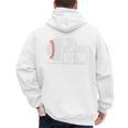 Baseball Coach Fan I Yell Because I Care Baseball Dads Men's Hoodie Back Print
