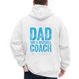 Baseball Dad Coach Father's Day Raglan Baseball Tee Men's Hoodie Back Print Baseball Dad Coach Father's Day Raglan Baseball Tee Men's Hoodie Back Print