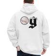 Baseball Dad Coach Old Head OG Old School Baller White Men's Hoodie Back Print Baseball Dad Coach Old Head OG Old School Baller White Men's Hoodie Back Print