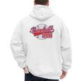 Baseball Dad Coach Baseball Baseball Premium Men's Hoodie Back Print