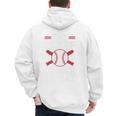 Baseball Dad Father Homerun Fathers Day Baseball Lovers Premium Men's Hoodie Back Print Baseball Dad Father Homerun Fathers Day Baseball Lovers Premium Men's Hoodie Back Print