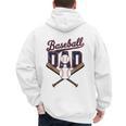 Baseball Dad Father's Day Celebration For Sports Lovers Fans Men's Hoodie Back Print Baseball Dad Father's Day Celebration For Sports Lovers Fans Men's Hoodie Back Print