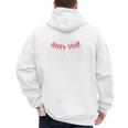 Baseball Dad Father's Day Men Sports Lover Premium Men's Hoodie Back Print Baseball Dad Father's Day Men Sports Lover Premium Men's Hoodie Back Print