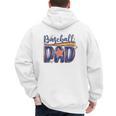 Baseball Dad Game Day Fathers Day Men's Hoodie Back Print Baseball Dad Game Day Fathers Day Men's Hoodie Back Print