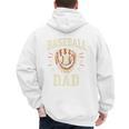 Baseball Dad Premium Men's Hoodie Back Print Baseball Dad Premium Men's Hoodie Back Print
