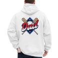 Baseball Dad Baseball Premium Men's Hoodie Back Print Baseball Dad Baseball Premium Men's Hoodie Back Print