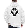 Baseball Dad Proud Baseball Dad Premium Men's Hoodie Back Print