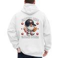 Baseball Dad Saying Hot Dog Gnome Pun For Fathers Day Premium Tri-Blend Men's Hoodie Back Print Baseball Dad Saying Hot Dog Gnome Pun For Fathers Day Premium Tri-Blend Men's Hoodie Back Print