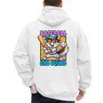 Baseball Dad Squad Fox On The Bat Raglan Baseball Tee Men's Hoodie Back Print Baseball Dad Squad Fox On The Bat Raglan Baseball Tee Men's Hoodie Back Print