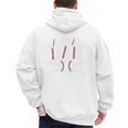 Baseball Dad Tees For Men Boys Kid Happy Fathers Day Premium Men's Hoodie Back Print