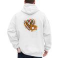 Baseball Daddy Fathers Day Premium Men's Hoodie Back Print Baseball Daddy Fathers Day Premium Men's Hoodie Back Print