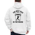 The Best Seat In The House Bucket Dad Baseball Dad Premium Men's Hoodie Back Print The Best Seat In The House Bucket Dad Baseball Dad Premium Men's Hoodie Back Print