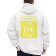 Caution Serious Baseball Dad Something To Be Feared Premium Men's Hoodie Back Print Caution Serious Baseball Dad Something To Be Feared Premium Men's Hoodie Back Print