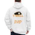 My Favorite T-Ball Player Calls Me Dad – Baseball Dad Premium Men's Hoodie Back Print