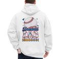 Groovy Baseball Dad Daddy Father Happy Fathers Day Men Guys Men's Hoodie Back Print Groovy Baseball Dad Daddy Father Happy Fathers Day Men Guys Men's Hoodie Back Print