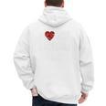 I Love Hot Baseball Dads Red Hearts Premium Men's Hoodie Back Print I Love Hot Baseball Dads Red Hearts Premium Men's Hoodie Back Print