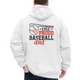 One Proud Baseball Dad Sporty Humor Men's Hoodie Back Print One Proud Baseball Dad Sporty Humor Men's Hoodie Back Print