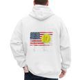 Patriotic Softball Dad Like A Baseball Dad Raglan Baseball Tee Men's Hoodie Back Print Patriotic Softball Dad Like A Baseball Dad Raglan Baseball Tee Men's Hoodie Back Print