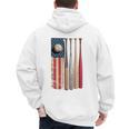 Patriotic USA Flag American Baseball Dad 4th Of July Premium Men's Hoodie Back Print Patriotic USA Flag American Baseball Dad 4th Of July Premium Men's Hoodie Back Print
