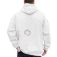 Proud Papa Of A 2025 Senior Graduate Baseball Dad Premium Men's Hoodie Back Print