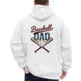 Vintage Baseball Dad Happy Fathers Day Players Toddler Kids Men's Hoodie Back Print Vintage Baseball Dad Happy Fathers Day Players Toddler Kids Men's Hoodie Back Print
