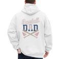 Vintage Baseball Dad Humor Father's Day Sport Lovers Men's Hoodie Back Print Vintage Baseball Dad Humor Father's Day Sport Lovers Men's Hoodie Back Print