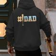 1 Dad Baseball Ice Cream Drip Fathers Day Baseball Daddy Men's Hoodie Back Print 1 Dad Baseball Ice Cream Drip Fathers Day Baseball Daddy Men's Hoodie Back Print
