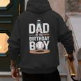 Baseball Dad Of The Birthday Boy Sports Theme Men's Hoodie Back Print