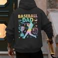 Baseball Dad Cool Fathers Day Coach Player Daddy Papa Men Men's Hoodie Back Print Baseball Dad Cool Fathers Day Coach Player Daddy Papa Men Men's Hoodie Back Print