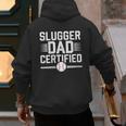 Baseball Dad Father Fathers Day Baseball Lovers Homerun Men's Hoodie Back Print Baseball Dad Father Fathers Day Baseball Lovers Homerun Men's Hoodie Back Print
