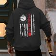 Baseball Dad Father And Son Baseball Love Men's Hoodie Back Print Baseball Dad Father And Son Baseball Love Men's Hoodie Back Print