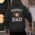 Baseball Dad Fathers Day American USA Flag Men Boys Kids Men's Hoodie Back Print Baseball Dad Fathers Day American USA Flag Men Boys Kids Men's Hoodie Back Print
