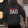 Baseball Dad For Father's Day Dad Daddy Baseball Lover Men's Hoodie Back Print Baseball Dad For Father's Day Dad Daddy Baseball Lover Men's Hoodie Back Print