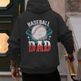 Baseball Dad Happy Fathers Day Dad Daddy Baseball Lover Men's Hoodie Back Print Baseball Dad Happy Fathers Day Dad Daddy Baseball Lover Men's Hoodie Back Print