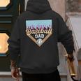 Baseball Dad Ice Cream Drip Fathers Day Men's Hoodie Back Print Baseball Dad Ice Cream Drip Fathers Day Men's Hoodie Back Print