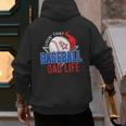 Baseball Dad Life Happy Fathers Day Dad Daddy Baseball Lover Men's Hoodie Back Print Baseball Dad Life Happy Fathers Day Dad Daddy Baseball Lover Men's Hoodie Back Print