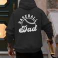 Baseball Dad Matching Baseball Team Lover Men's Hoodie Back Print