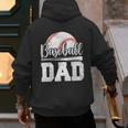 Baseball Dad Baseball Player Game Day Father's Day Men's Hoodie Back Print Baseball Dad Baseball Player Game Day Father's Day Men's Hoodie Back Print