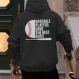 Baseball Dad Baseball Players Have The Best Dads Father Men's Hoodie Back Print