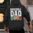 Baseball Dad Proud Little Slugger Father Humor Men's Hoodie Back Print Baseball Dad Proud Little Slugger Father Humor Men's Hoodie Back Print