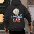 Baseball Dad Quote Father's Day Sports Men's Hoodie Back Print Baseball Dad Quote Father's Day Sports Men's Hoodie Back Print