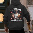 Baseball Dad Saying Hot Dog Gnome Pun For Fathers Day Men's Hoodie Back Print Baseball Dad Saying Hot Dog Gnome Pun For Fathers Day Men's Hoodie Back Print