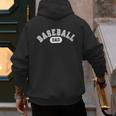 Baseball Dad School Sports Baseball Fan Father's Day Men's Hoodie Back Print Baseball Dad School Sports Baseball Fan Father's Day Men's Hoodie Back Print