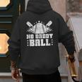 Baseball Dad Softball Game Fathersday Baseball Daddy Men's Hoodie Back Print Baseball Dad Softball Game Fathersday Baseball Daddy Men's Hoodie Back Print