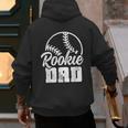 Baseball Dad Softball Game Rookie Dad Baseball Men's Hoodie Back Print Baseball Dad Softball Game Rookie Dad Baseball Men's Hoodie Back Print