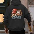 Baseball Dad Spectator Father's Day Game Day Youth Baseball Men's Hoodie Back Print Baseball Dad Spectator Father's Day Game Day Youth Baseball Men's Hoodie Back Print